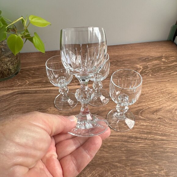 Bohemia Crystalex Cut Crystal Cordials (Set of 4) - Picture 10 of 11